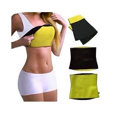 HOT SHAPERS Hot Belt for Women – Waist Slimming Girdle – Stomach Wrap Band for Sauna or Gym Sessions – Weight Loss, Increased Sweat and Tummy Fitness Trimmer or a Slimmer Physique